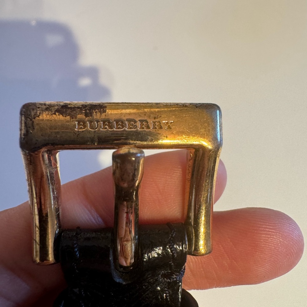 Authentic Burberry belt